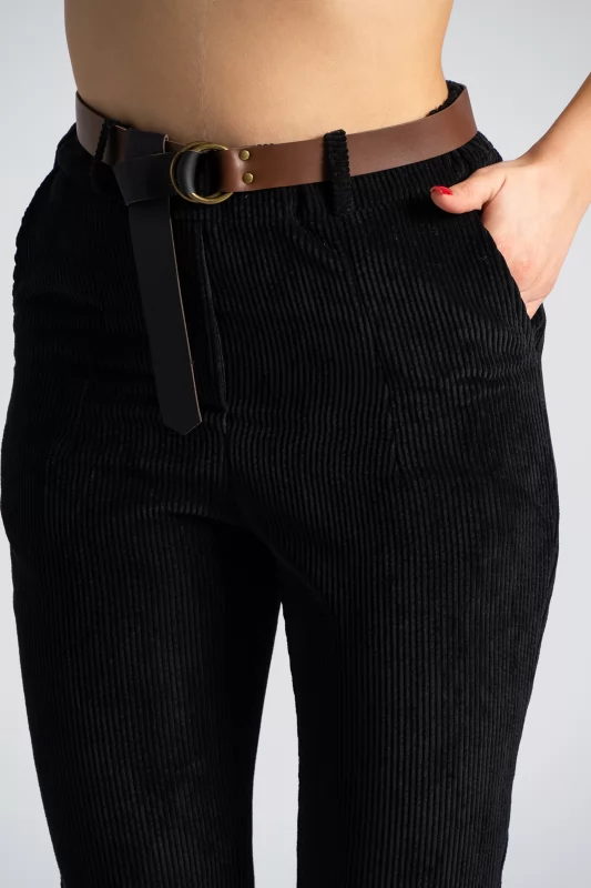 Trousers Corduroy Belt