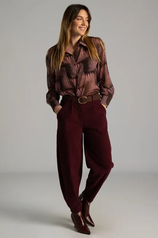 Παντελόνι Κοτλέ Ζώνη