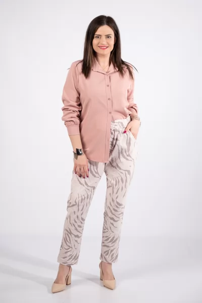 Παντελόνι Λάστιχο Zebra Ροζ