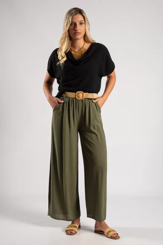 Trousers Elastic Waist Belt