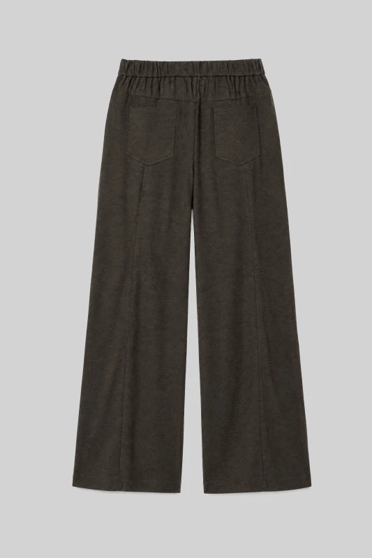 Pants With Decorative Stitching