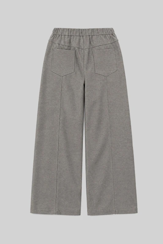 Pants With Decorative Stitching