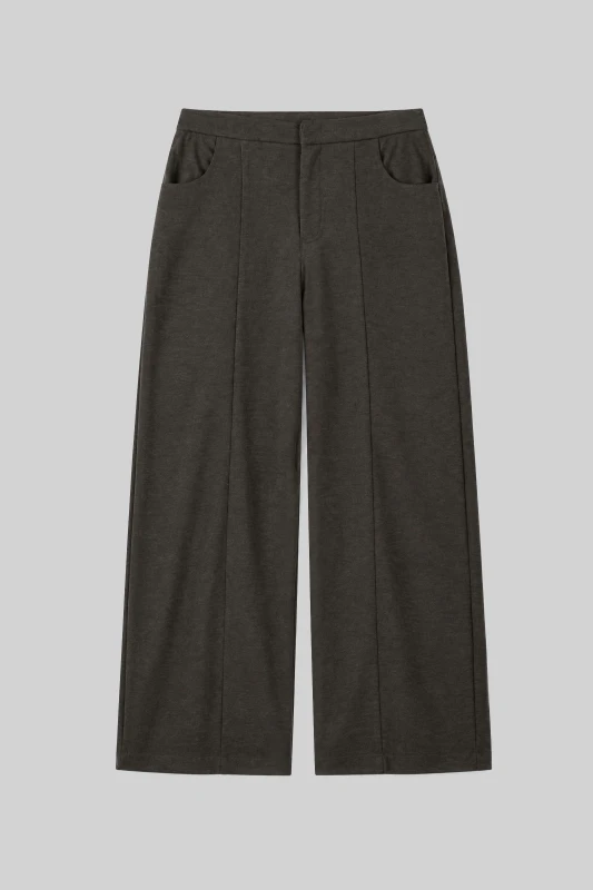 Pants With Decorative Stitching