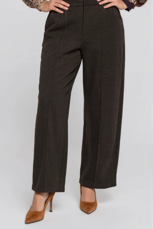 Pants With Decorative Stitching