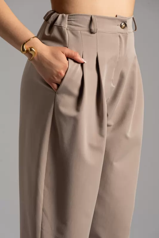 Παντελόνι Μονόχρωμο Slouchy