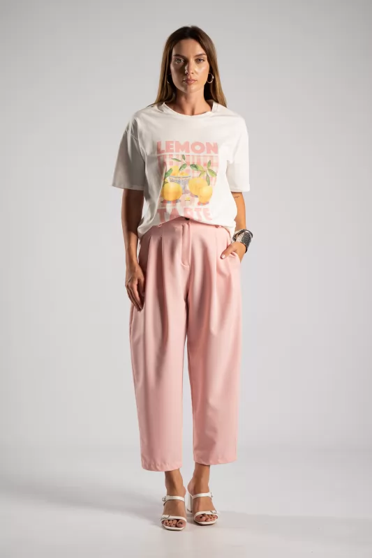 Παντελόνι Μονόχρωμο Slouchy