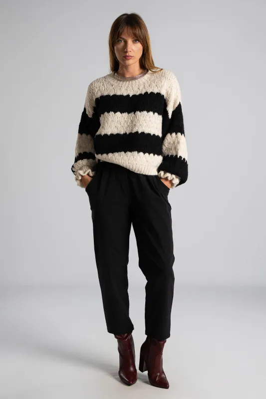 Pants Solid Color Belt