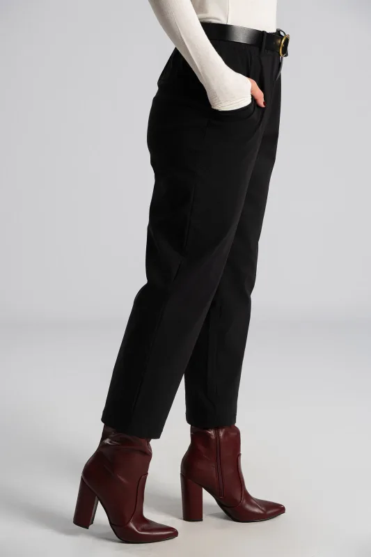 Pants Solid Color Belt