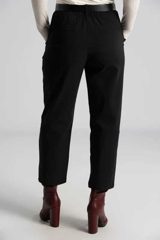 Pants Solid Color Belt