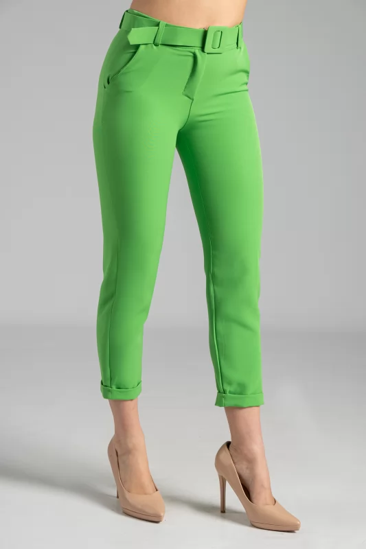 Trousers Office Green