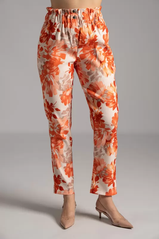 Pants Paperbag Floral