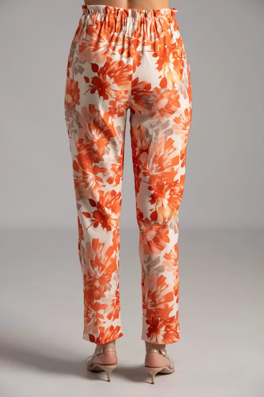Pants Paperbag Floral