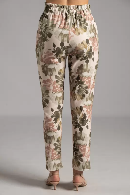Pants Paperbag Floral