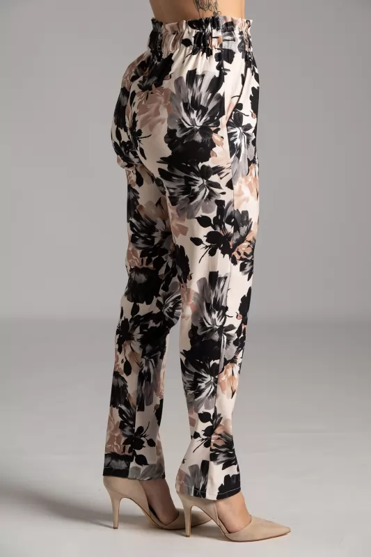 Pants Paperbag Floral