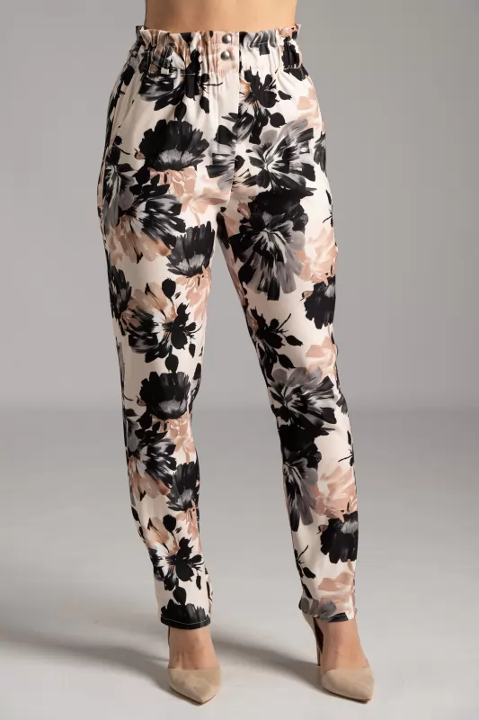 Pants Paperbag Floral