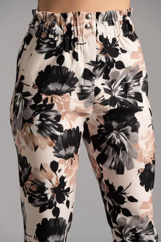 Pants Paperbag Floral