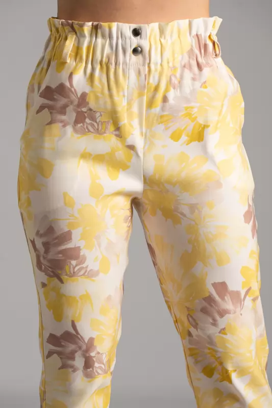 Pants Paperbag Floral