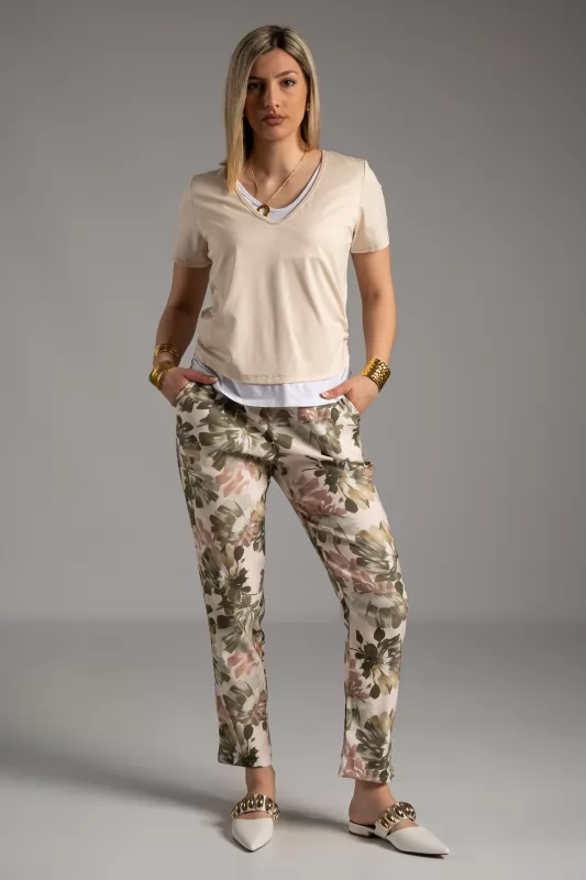 Pants Paperbag Floral