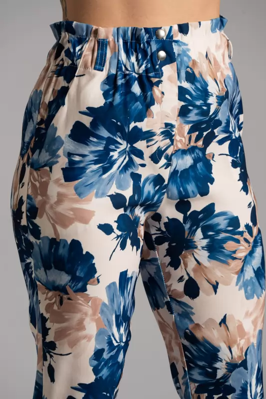 Pants Paperbag Floral