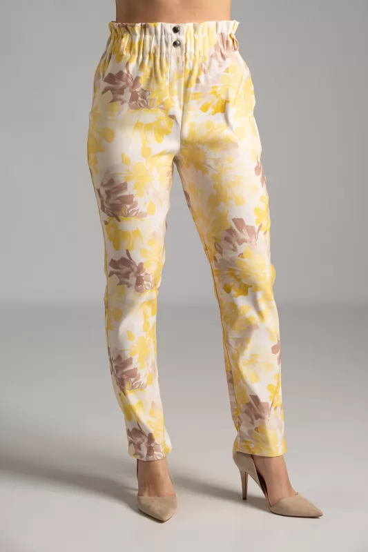 Pants Paperbag Floral
