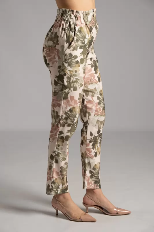 Pants Paperbag Floral