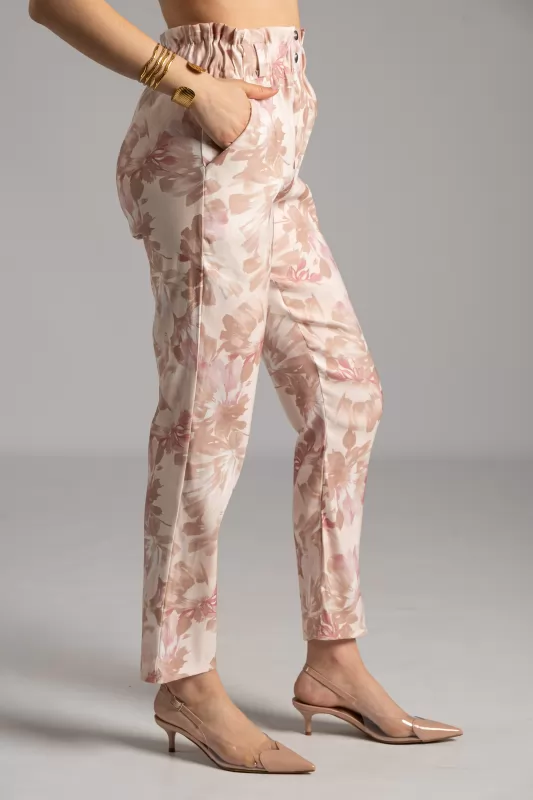 Pants Paperbag Floral