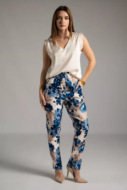 Pants Paperbag Floral