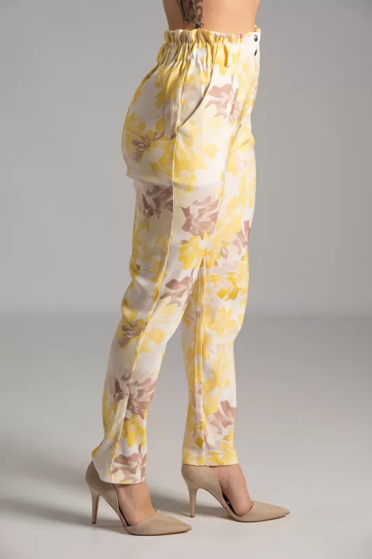 Pants Paperbag Floral
