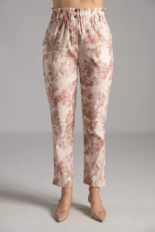Pants Paperbag Floral