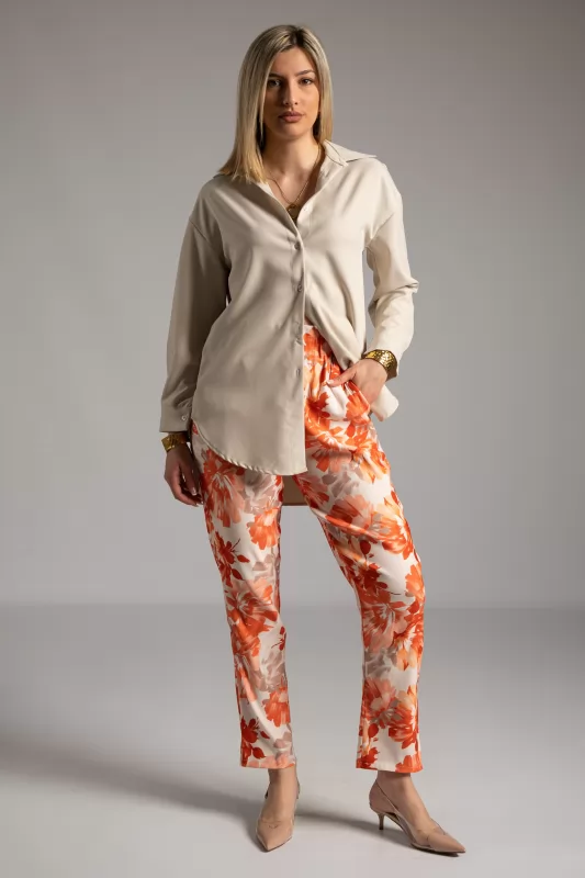 Pants Paperbag Floral