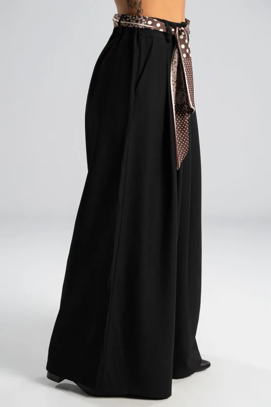 Pants Pleats Scarf