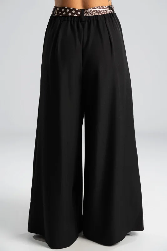 Pants Pleats Scarf