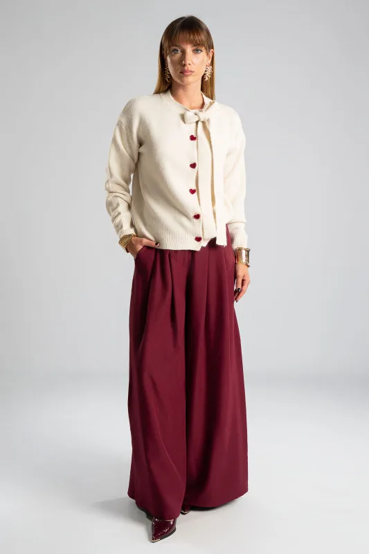 Pants Pleats Scarf
