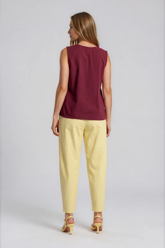 Pontostova Trousers, Single Color