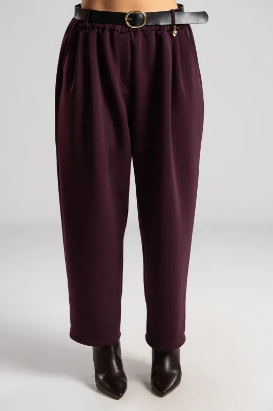 Παντελόνι Ποντοστόφα Ζώνη Δερματίνη