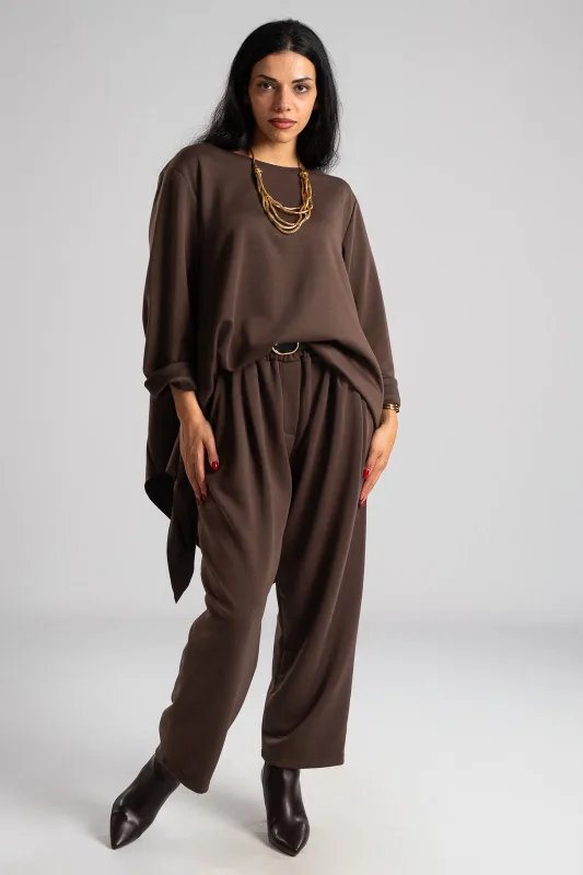 Παντελόνι Ποντοστόφα Ζώνη Δερματίνη