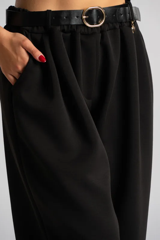 Παντελόνι Ποντοστόφα Ζώνη Δερματίνη