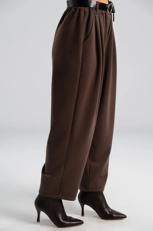 Παντελόνι Ποντοστόφα Ζώνη Δερματίνη