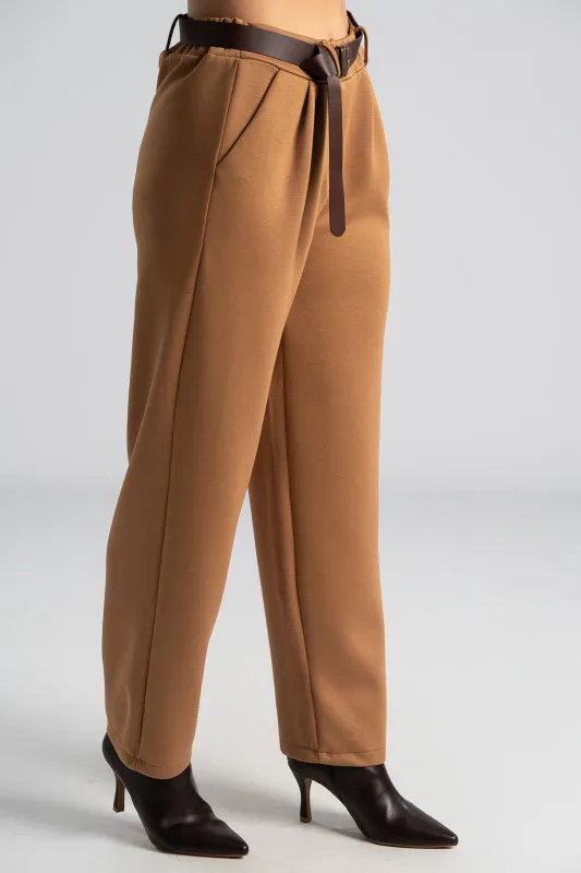 Παντελόνι Ποντοστόφα Ζώνη Μονόχρωμο