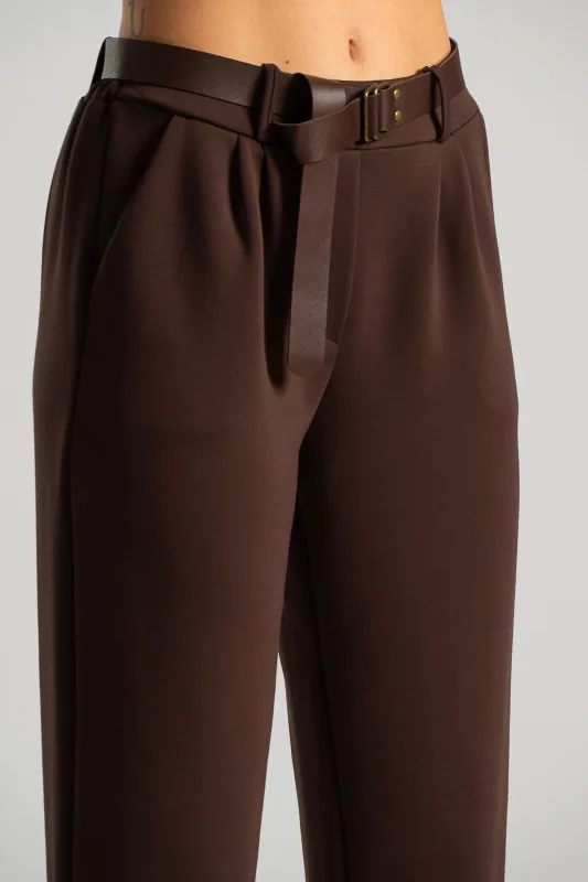 Pants Pontostofa Belt Solid Color