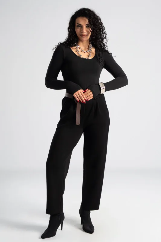 Παντελόνι Ποντοστόφα Ζώνη Μονόχρωμο