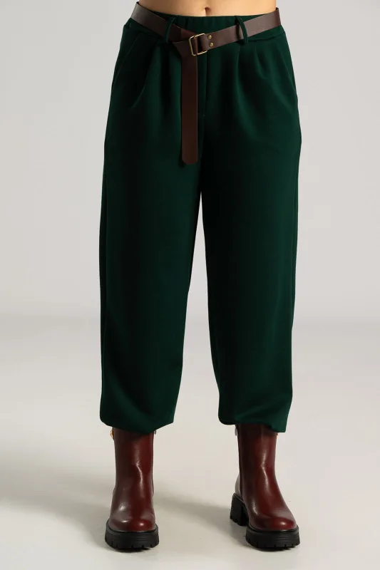 Pants Pontostofa Belt Solid Color