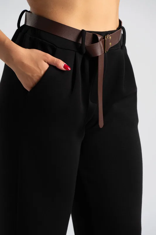 Παντελόνι Ποντοστόφα Ζώνη Μονόχρωμο