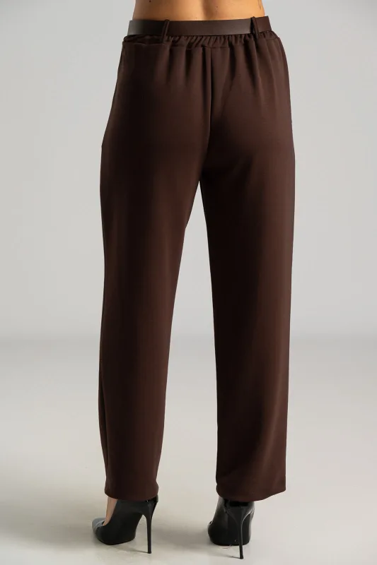 Pants Pontostofa Belt Solid Color