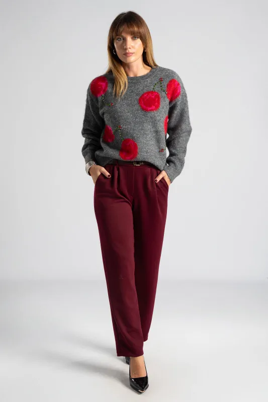 Παντελόνι Ποντοστόφα Ζώνη Μονόχρωμο