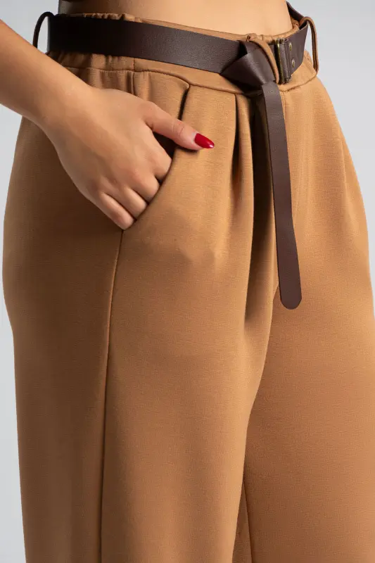 Παντελόνι Ποντοστόφα Ζώνη Μονόχρωμο