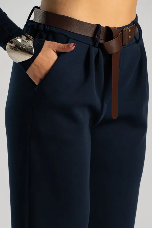 Pants Pontostofa Belt Solid Color