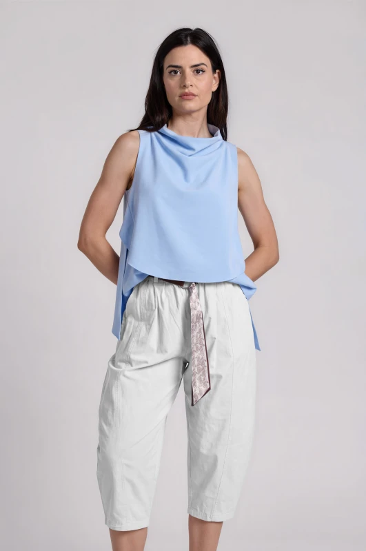 Παντελόνι Relaxed Fit Διακοσμητική Ζώνη