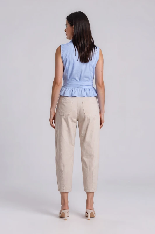 Παντελόνι Relaxed Fit Διακοσμητική Ζώνη