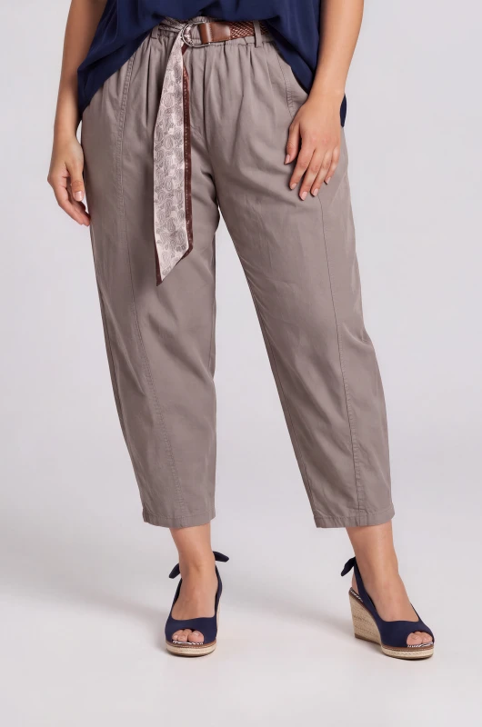 Παντελόνι Relaxed Fit Διακοσμητική Ζώνη